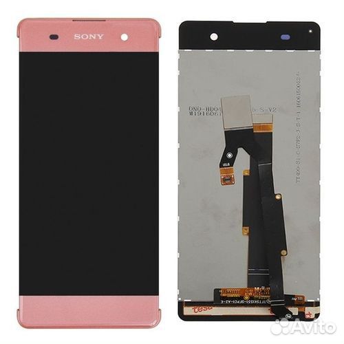 Дисплей Айсотка для Sony Xperia Xa, Xa Dual розовы