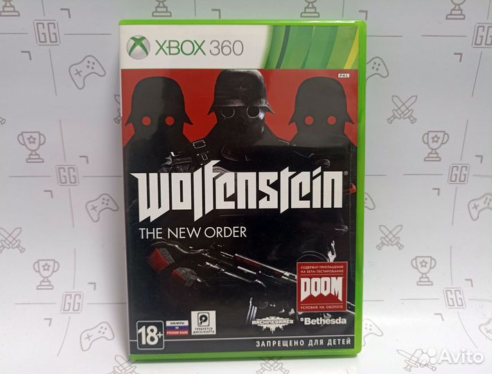 Wolfenstein The New Order для Xbox 360
