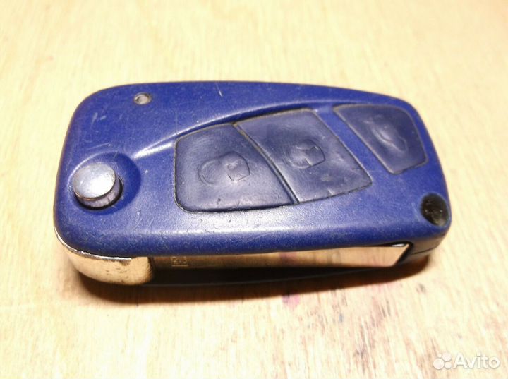 Fiat чип ключ CE0678 Silga 55213590003 434MHz