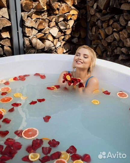 Купель фурако теплая с печью