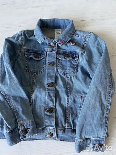 Джинсовка джинсовая куртка Carter’s 6