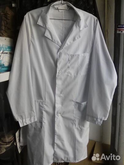 Халат медицинский и рабочий р.46 - 62 новые