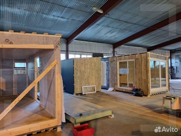 Модульный дом в современном стиле