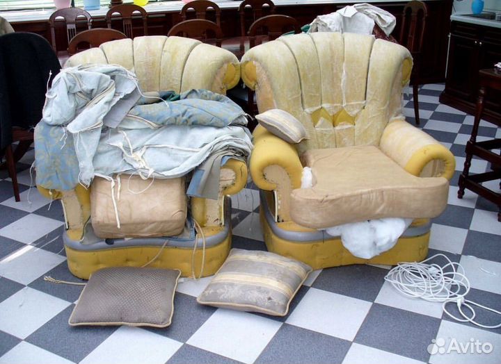 Перетяжка мебели