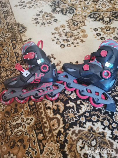 Продам раздвижные ролики oxelo. Размер 30-32