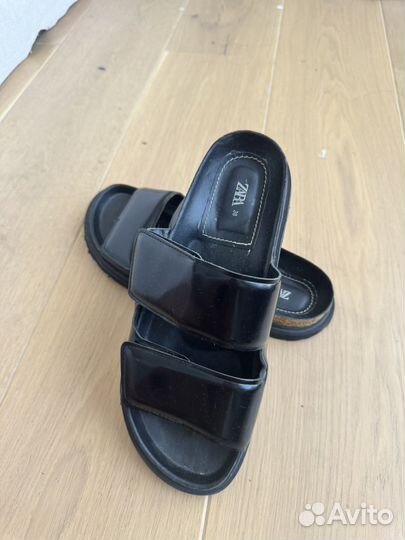 Шлепанцы сандалии Zara 38