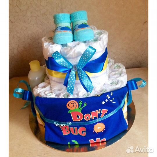 Торт из памперсов