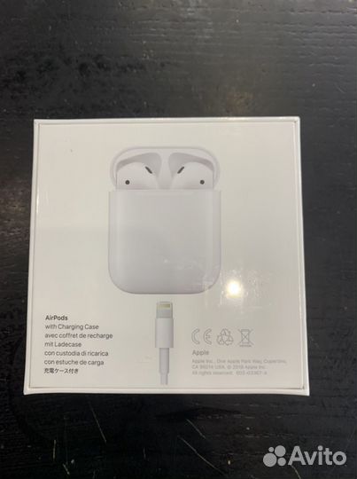 Airpods 2 оригинал новые
