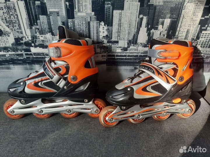 Роликовые коньки раздвижные