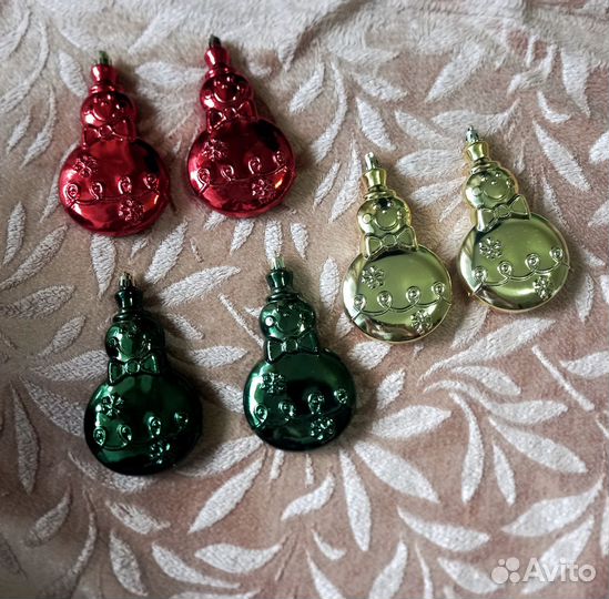 Елочные игрушки пакетом