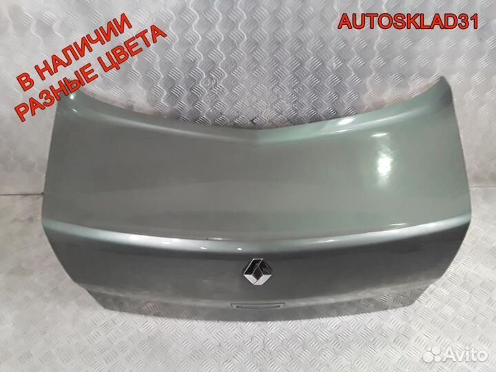 Крышка багажника седан Renault Megane 2 7751474292