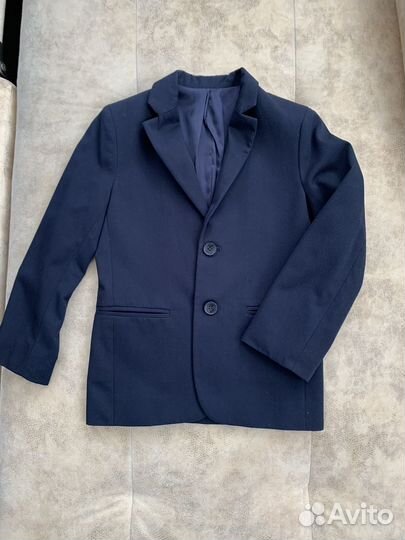 Школьная форма синяя 128см