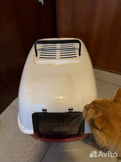 Угольный туалет для кошек ferolast prima