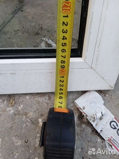 Дверь балконная пвх бу