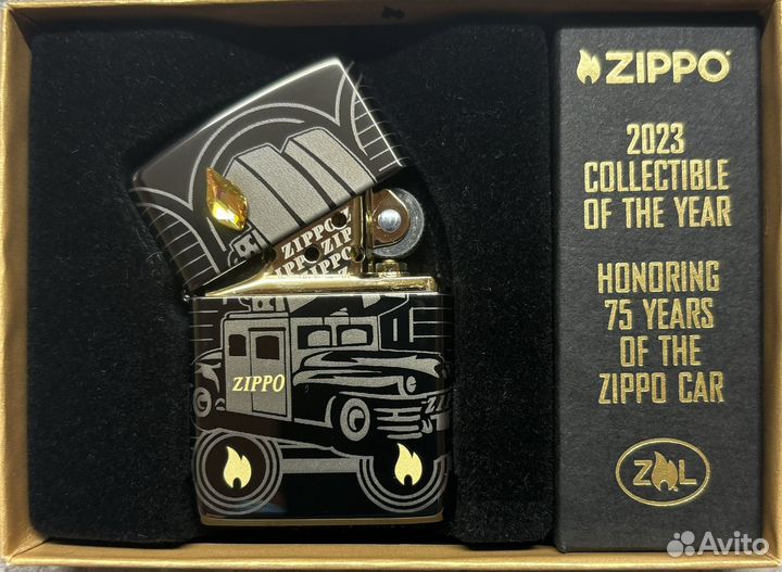 Зажигалка Zippo Car 75-th