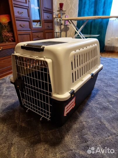 Клетка переноска для собак, 75x58x42