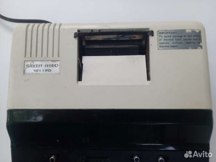 Калькулятор Silver Reed 121 TPD ретро