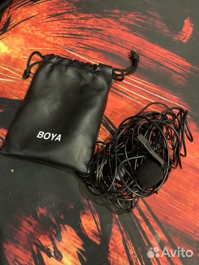 Петличный микрофон boya by-m1
