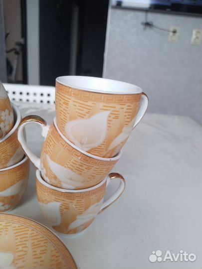 Кофейный сервиз новый