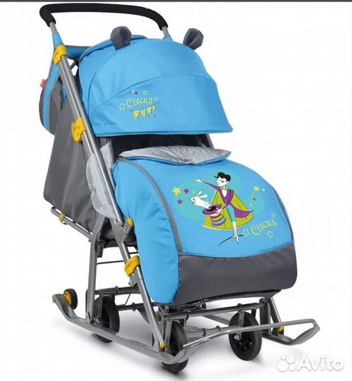 Санки-коляска Nika Ника Детям 7 нд-7