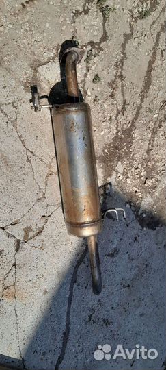 Глушитель на hyundai solaris 2015