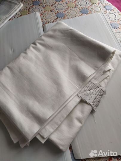 1,5 спальное белье 100% хлопок СССР