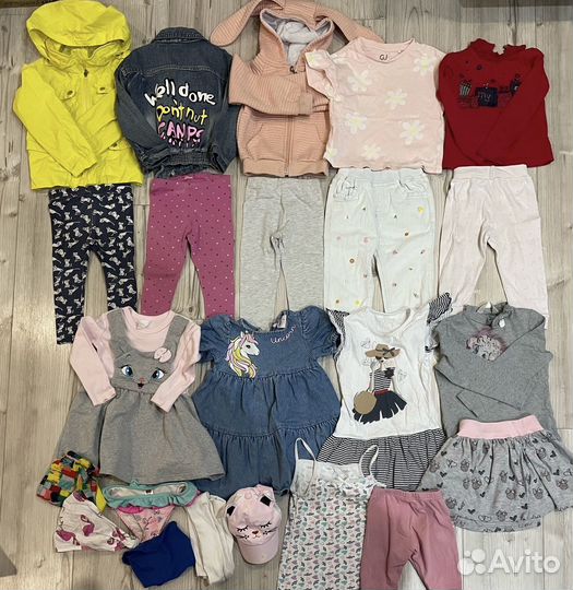 Детская одежда вещи пакетом на девочку