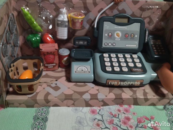 Кассовый аппарат детский