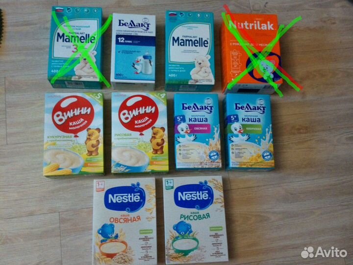 Детские каши