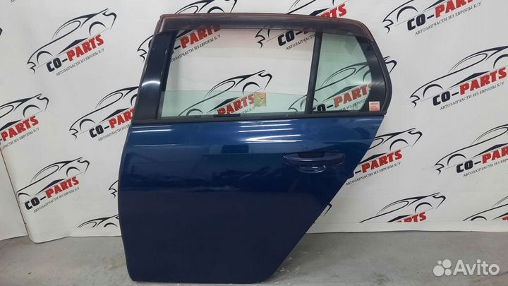 Дверь задняя левая volkswagen golf 6