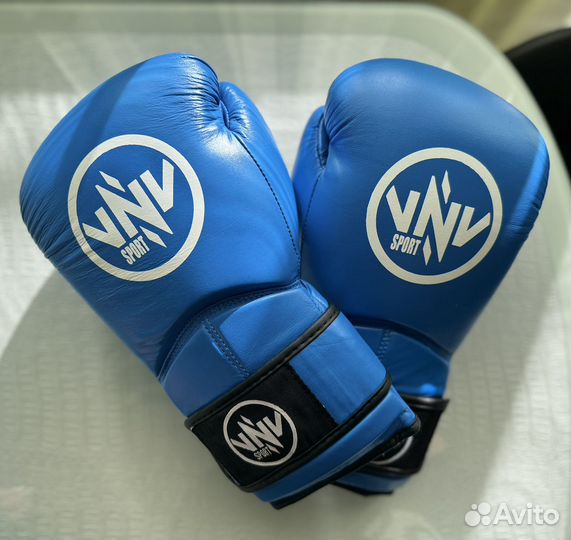 Боксерские перчатки 14 oz кожа