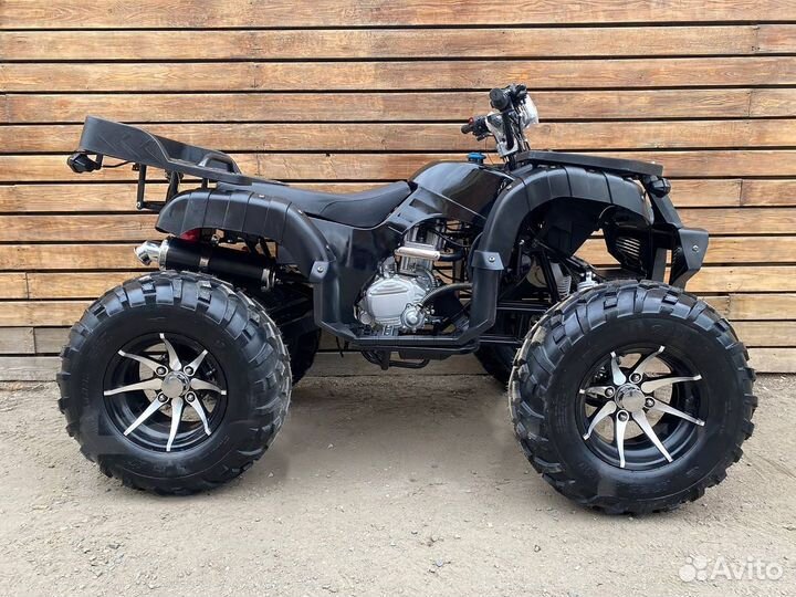 Квадроцикл Grizzly 300cc черный