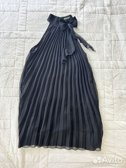 Коктейльное платье плиссе