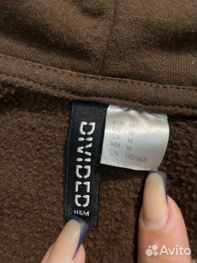 Зип худи hm