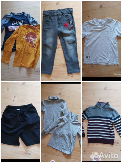 Вещи на мальчика 140/146 пакетом