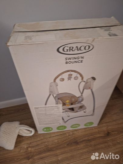 Кресло Качели Swing & Bounce graco