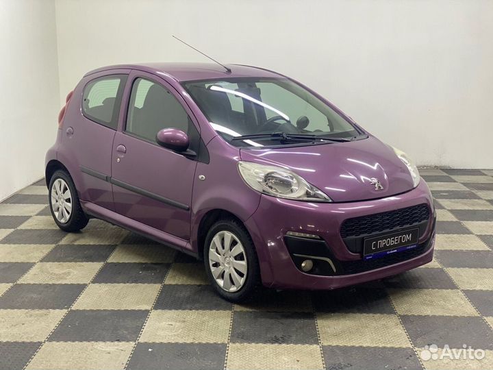 Peugeot 107 1.0 AMT, 2013, 87 100 км