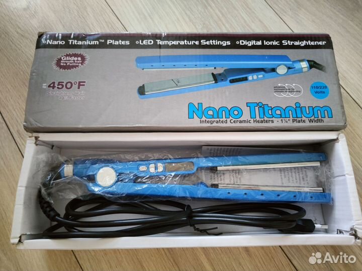 Выпрямитель для волос титан