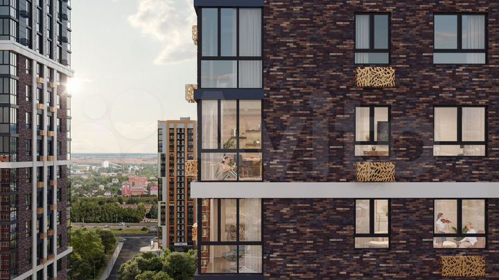 2-к. квартира, 69,1 м², 20/25 эт.