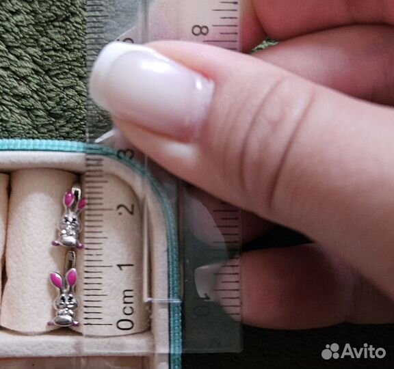 Серьги детские серебро