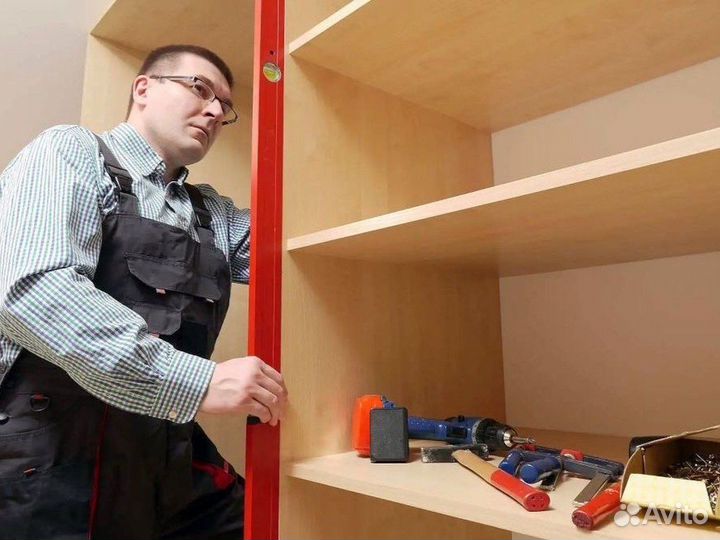 Сборка мебели IKEA, Леруа, hoff