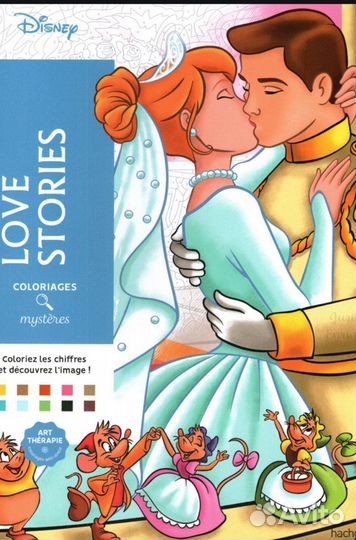 Раскраска hachette disney