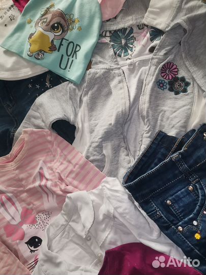 Пакет вещей на девочку 4-6 лет
