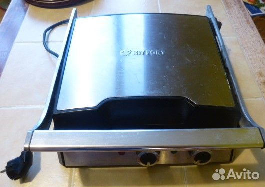 Электрогриль kitfort б/у