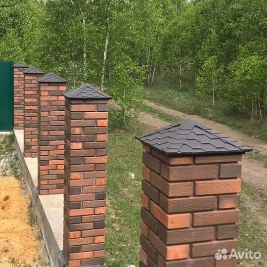 Колпак заглушка для защиты столба 385*385