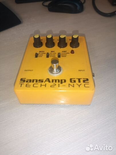 Гитарная педаль SansAmp GT2 (копия)