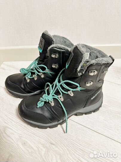 Зимние ботинки salomon 38