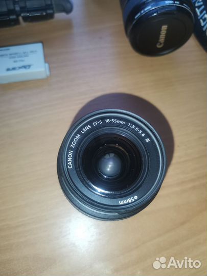 Фотоаппарат Canon 600d, большой комплект