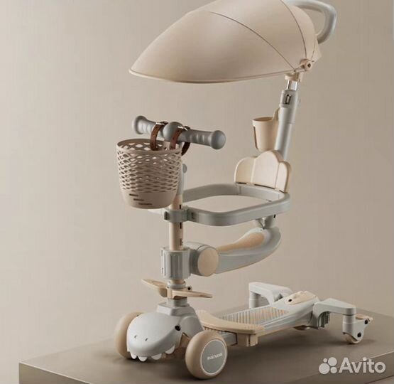 Самокат детский с сиденьем