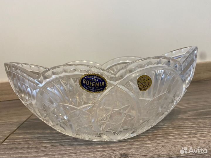 Хрустальная ваза Bohemia